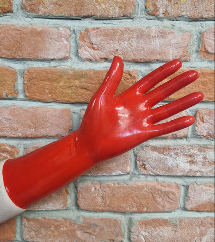 Short Gloves - Red - Stock