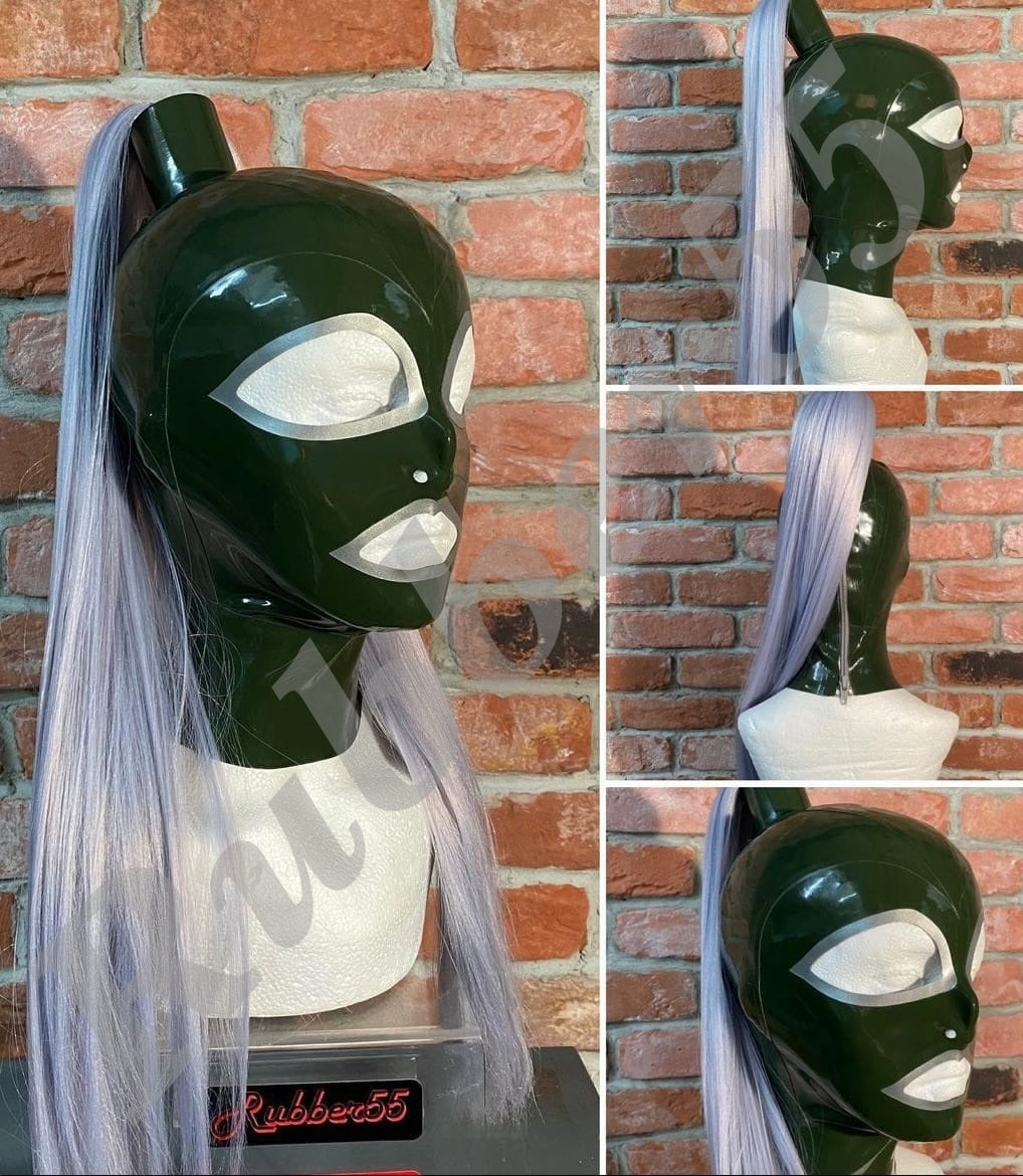 55 Series Ponytail Hood – Rubber55