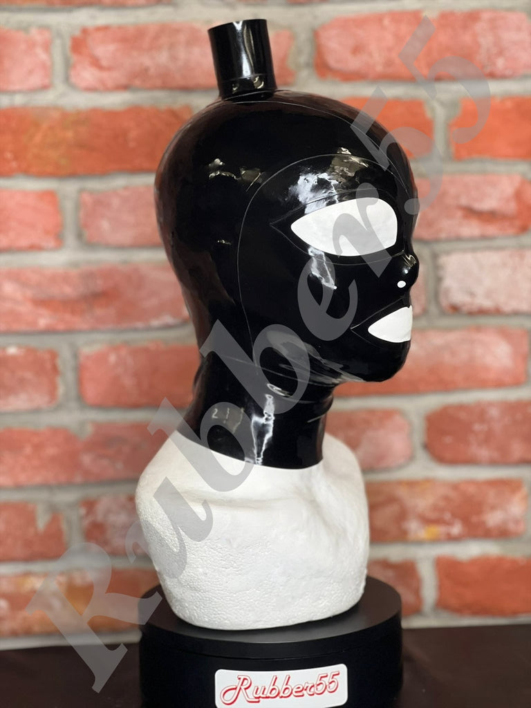 55 Series Open Ponytail Tube Hood – Rubber55