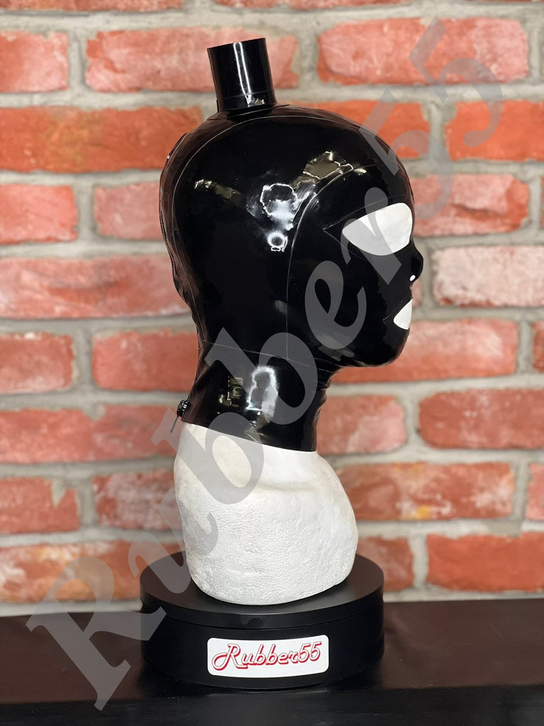 55 Series Open Ponytail Tube Hood – Rubber55
