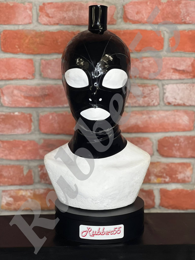 55 Series Open Ponytail Tube Hood – Rubber55