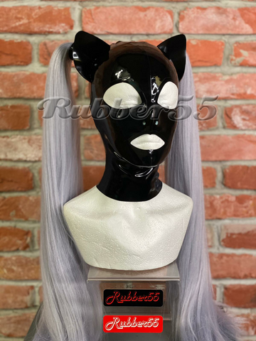 Pigtail Cat Hood – Rubber55