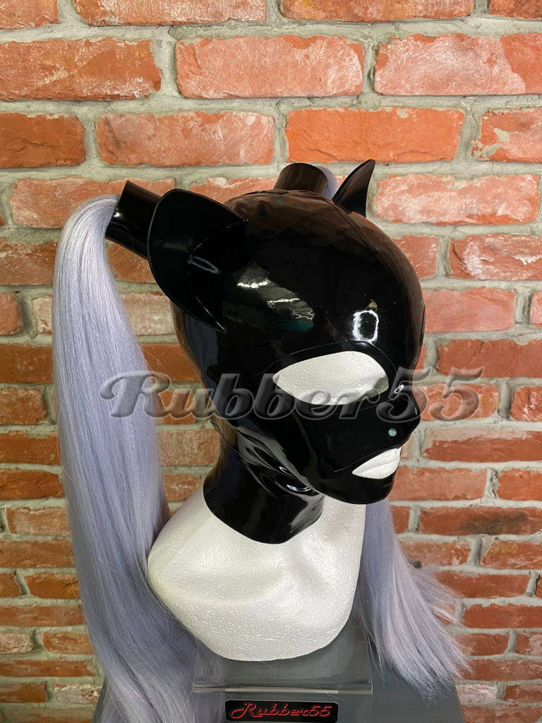 Pigtail Cat Hood – Rubber55
