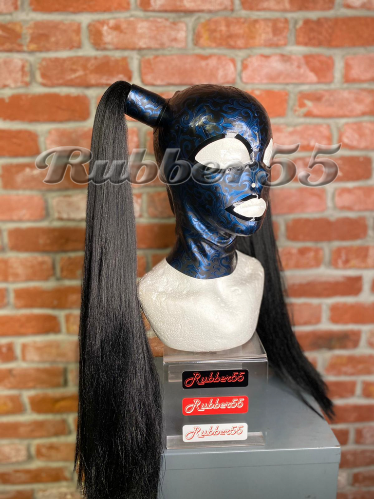Patterned Classic Pigtail Hood – Rubber55