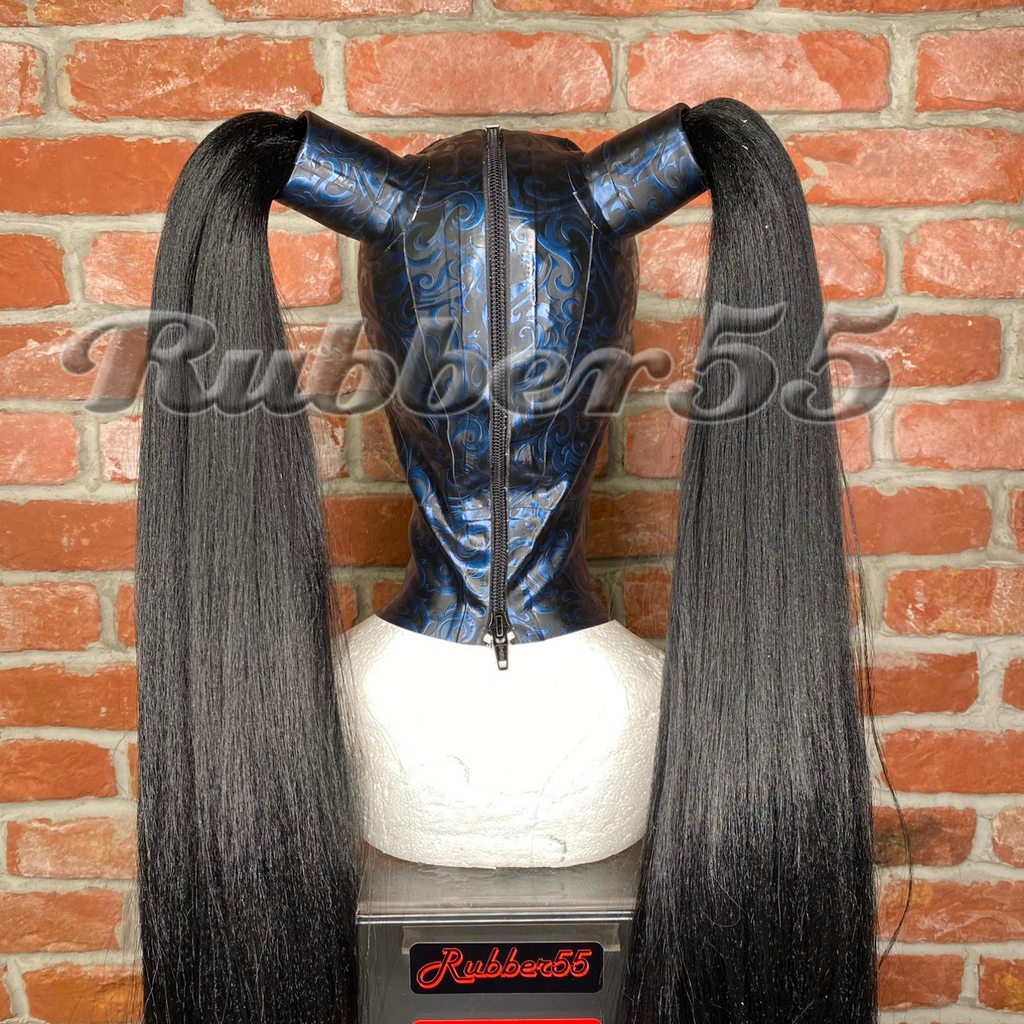 Patterned Classic Pigtail Hood – Rubber55