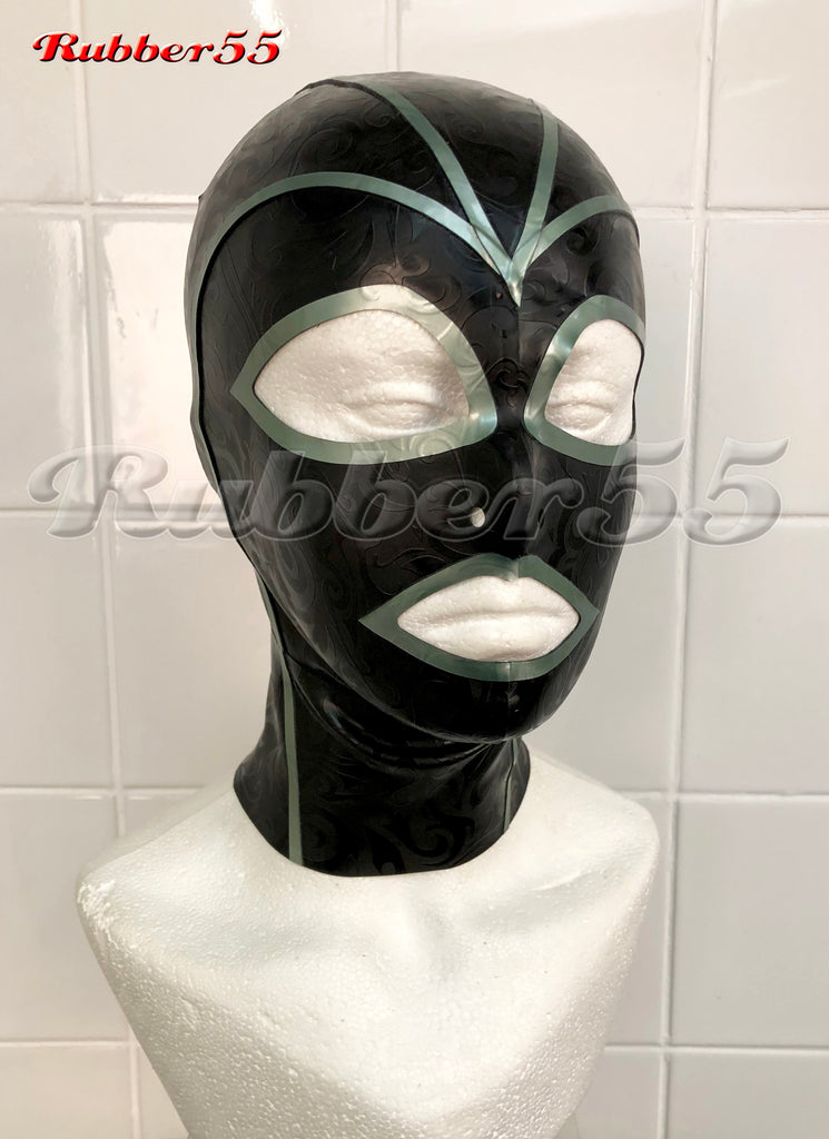 Patterned 55 Series Trimmed Hood – Rubber55